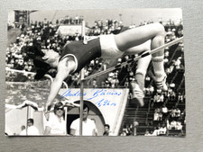 ANDREAS BIENIAS DDR Hochsprung signed DDR-Fotokarte 10x15 Autogramm