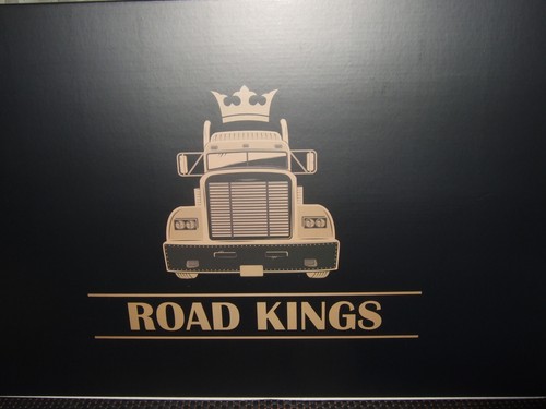 SCANIA 143 STREAMLINE rosso/grigio 1995 camion camion di ROAD KINGS 1:18 NUOVO & IMBALLO ORIGINALE - Foto 7 di 7