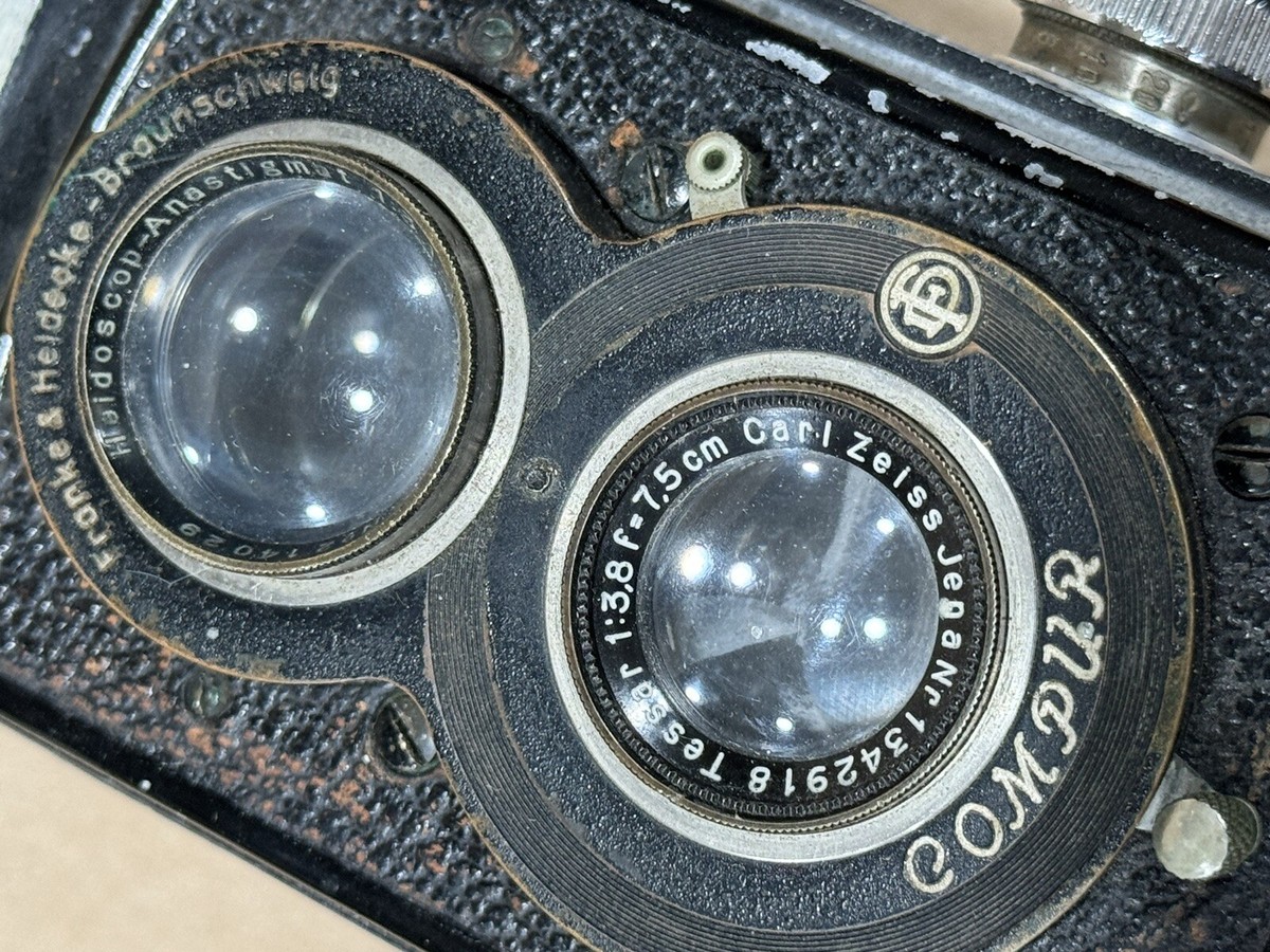 Rolleiflex Standard Vintage 1932 TLR Camera # 217319 w/7.5cm