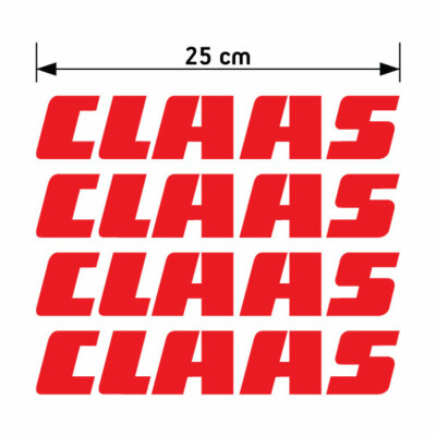 Clas Ersatzaufkleber-Set Für Traktor & Mähdrescher – ORACAL Qualität Aus Deutschland