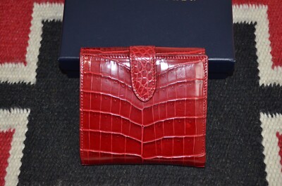 Ralph Lauren Collection Purple Label Red Alligator Cooper
