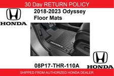 🔥Honda Odyssey High Wall All Season Floor Mat Set 2018- 2025(08P17-THR-110A)