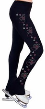 Ice Figure Skating Dress Pants w/Rhinestone R45