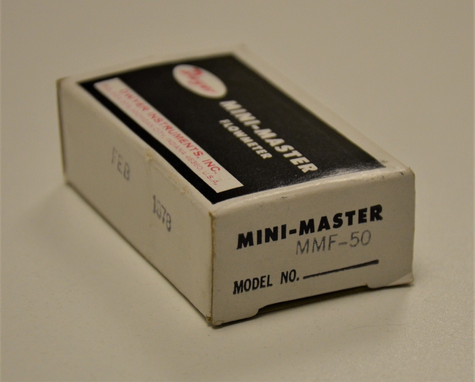 DWYER MINI-MASTER - FLOWMETER MMF-50 - NOS for sale online | eBay
