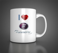 fleurette mug, motorhome mug, for fleurette caravan lovers, Personalized mug