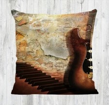 Music Guitar Piano 17'' x 17'' Pillow Case  Cushion Cover Set of 2