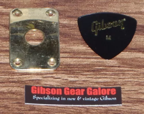 Gibson Explorer Jack Plate Relic Gold Metal Cord Output Guitar Parts Custom HP X