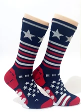 H2D Pro Sock Stars and Stripes Navy Size Medium