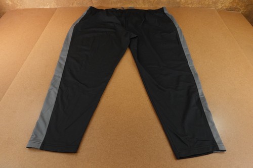 Under Armour Mens Size 4XL Loose Fit Black Gray Stripe UA Brawler Pants NWT - 第 4/10 張圖片