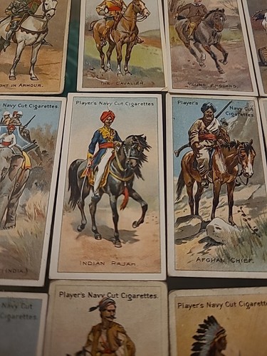 CIGARETTE CARD SET JOHN PLAYER & SONS, RIDERS OF THE WORLD 1905 - Foto 5 di 11