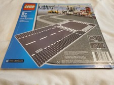 lego 7280 city straight & crossroad plates