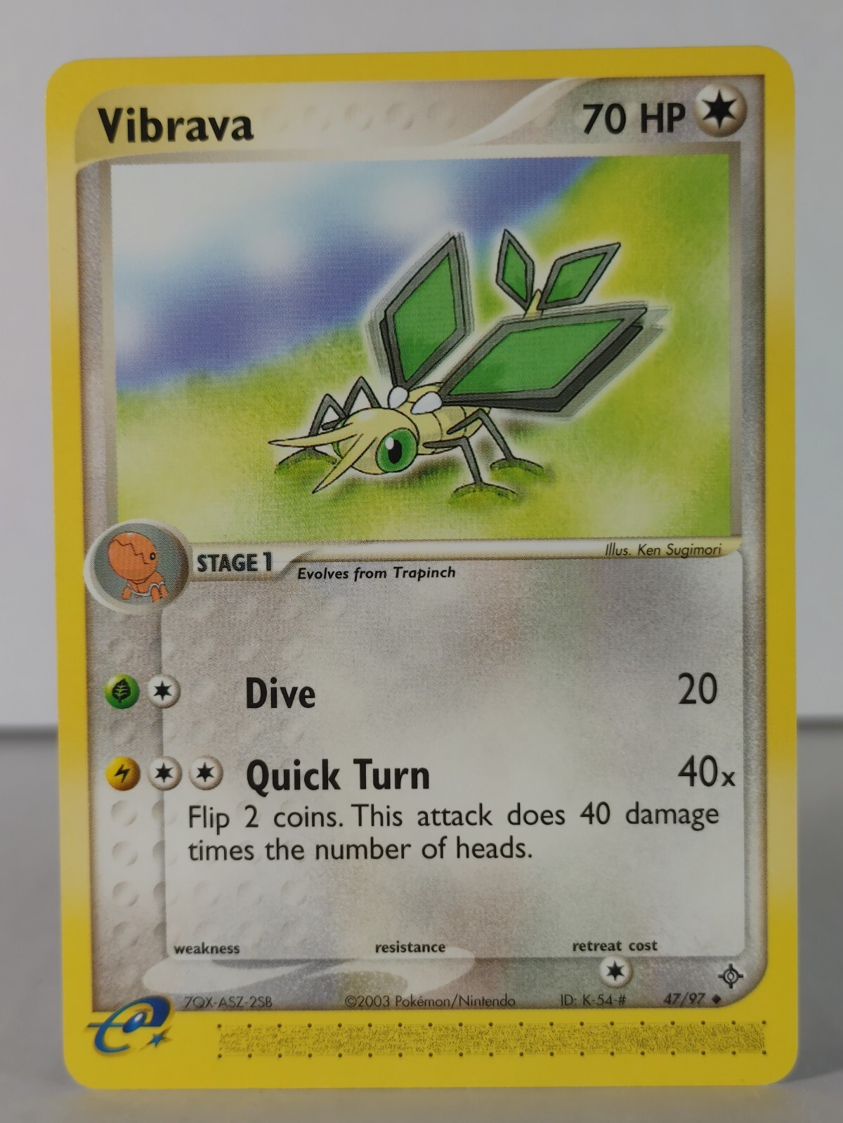 Vibrava - EX Dragon - 47/97 - singles - Pokemon TCG - U
