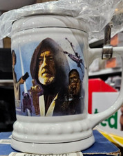 Star Wars Trilogie New Hope Beer Stein 1994 mit Echtheitszertifikat & Box