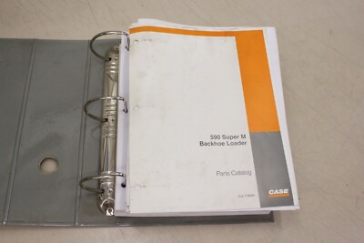 CASE 580 Super M Baggerlader 2002 DE EN FR ESP Ersatzteilekatalog CRE7-8000