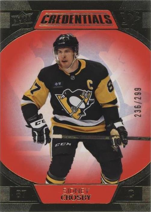 2022-23 Upper Deck Credentials - Sidney Crosby #66 for sale | eBay