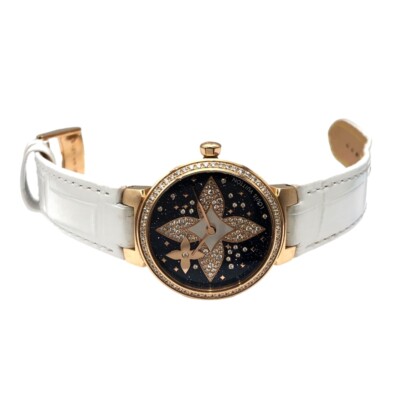 LOUIS VUITTON Tambour Slim Star Blossom Q1N03Z K18PG watch