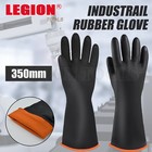 Long Latex Glove Rubber Glove Industrial Anti Chemical Acid Kitchen Washing