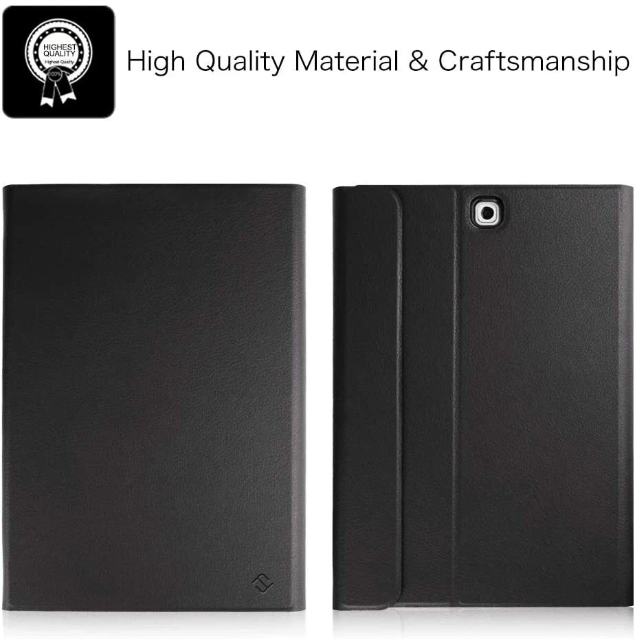 适用于三星 Galaxy Tab S2 9.7 英寸蓝牙键盘外壳 超薄 适合 支架 保护套 — 第 4/4 张图片