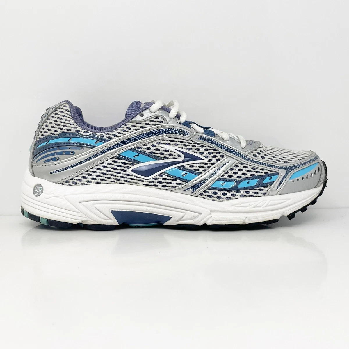 Brooks Womens Dyad 6 1200731B525 Sliver Running Shoes Sneakers Size 6.5 B