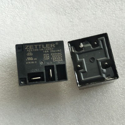 Relais De Puissance ZETTLER AZ2100 - 2 Pièces - 24VDC 4 Broches 40A 250V