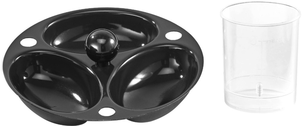 Black 6-Egg Electric Cooker – Fast & Easy Breakfast Maker  