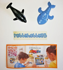 Série Complète Baleines (VV144 - VV247) +2 bpz Autriche Kinder Joy 2020/2021