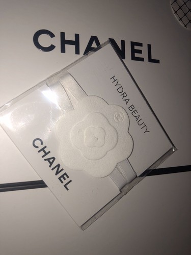 New CHANEL Perfume Me Bracelet VIP Gift Fabric White Camellia White Adjustable | eBay New CHANEL Perfume Me Bracelet VIP Gift Fabric White Camellia White Adjustable | eBay