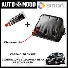 Coppa Olio A1600140002 Per Smart Fortwo 1998-2007 + GUARNIZIONE SILICONICA NERA 
