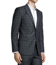 Theory Men s Chambers Blazer Jacket Sz 40 L Mayer Pants 33 Suit Tonal Gienplaid
