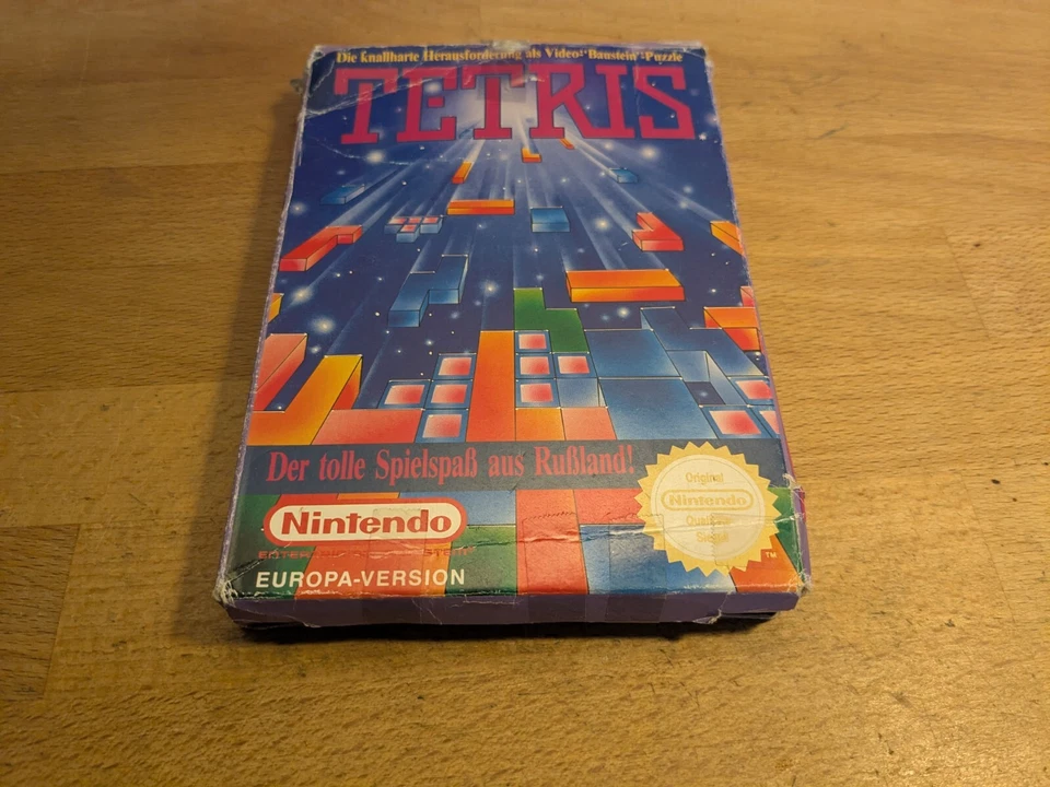 Tetris Nintendo NES PAL B OVP BOXED CIB - Bild 4 von 4