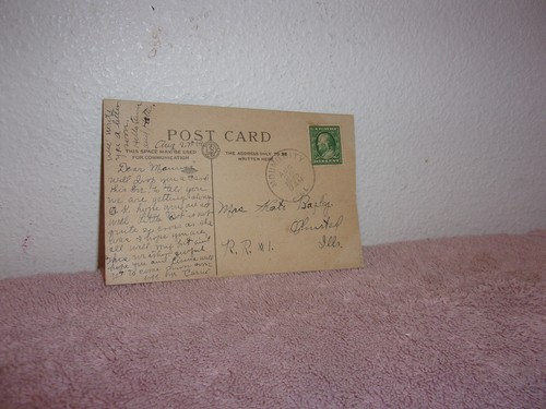 VINTAGE UNION STATION,TRAIN SHED, ST. LOUIS,MO..POST MARKED 1909 - Picture 3 of 4