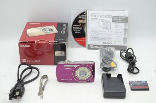 CASIO EXILIM EX-Z2300 14.1MP Compact Digital Camera Purple w/ Box #250410k