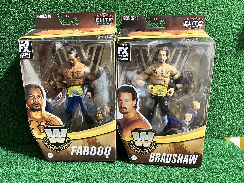 WWE Elite Legends Series 16 FAROOQ & BRADSHAW The Acolytes Set 2022