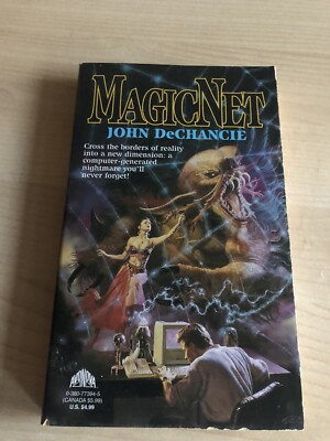 SIGNED Magicnet by John Dechancie (1994)