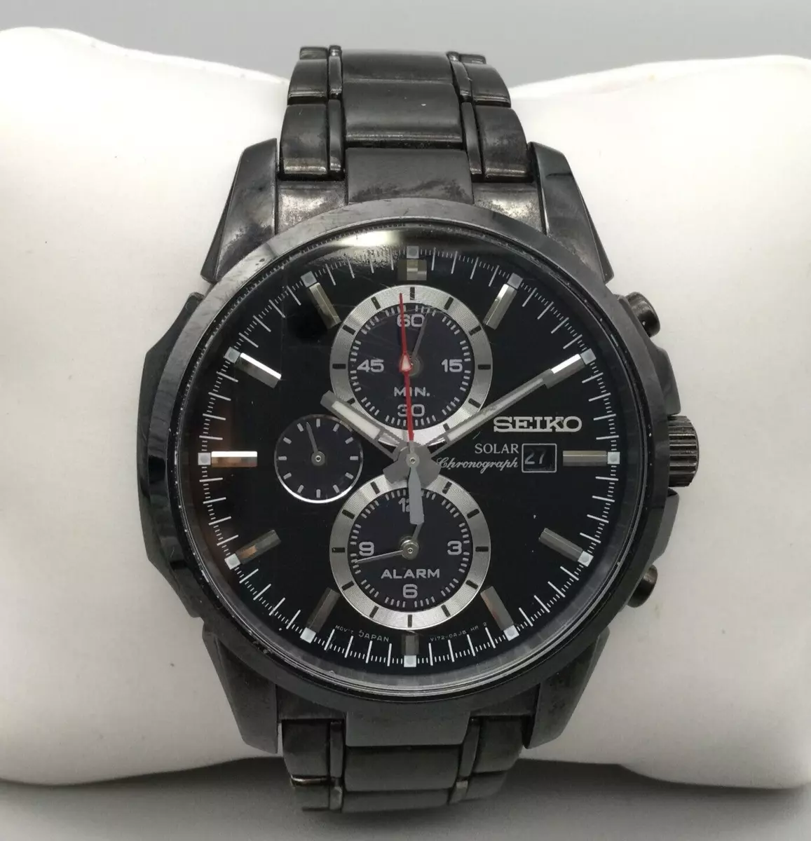 Seiko sales black solar