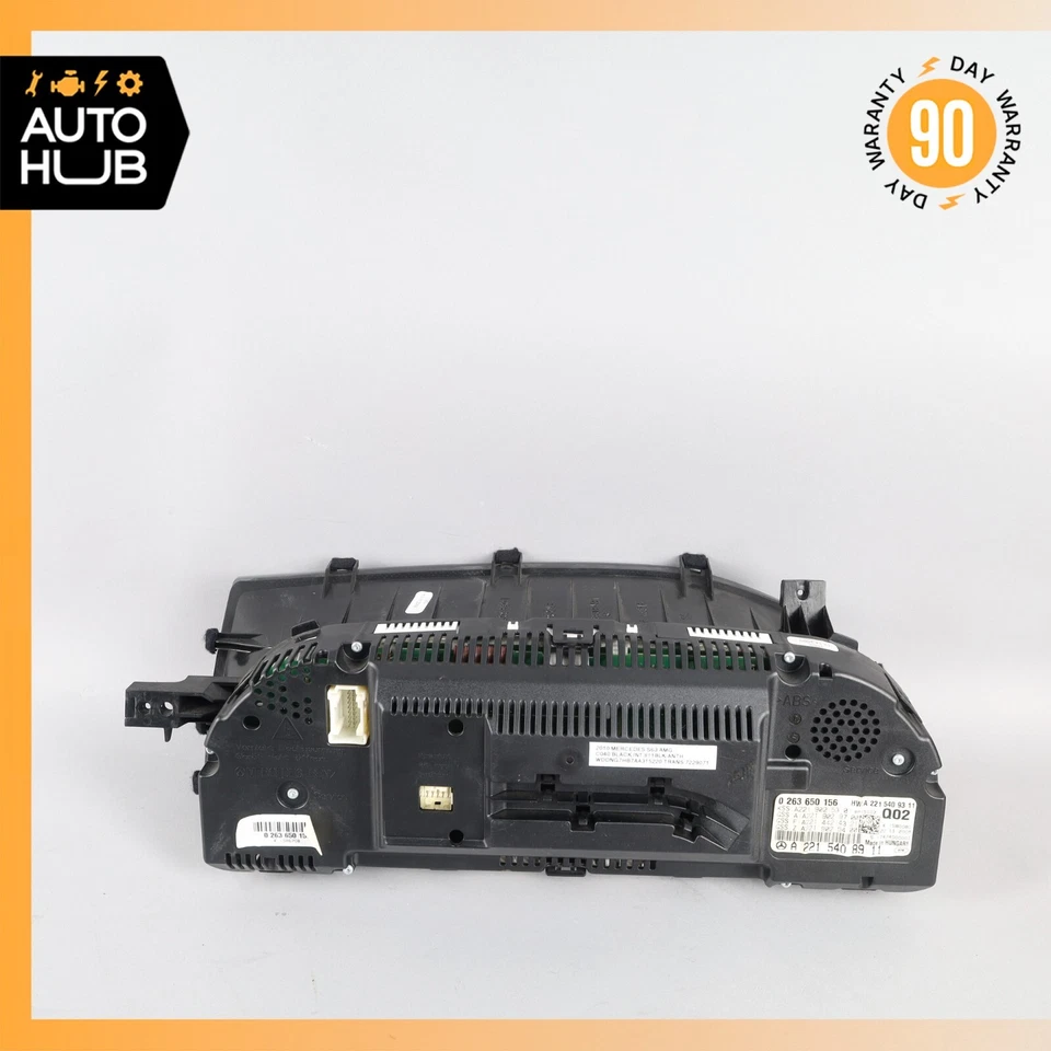 Cuadro de instrumentos velocímetro Mercedes W221 S63 CL63 AMG SOLO PARA REPUESTOS Foto 4 de 4