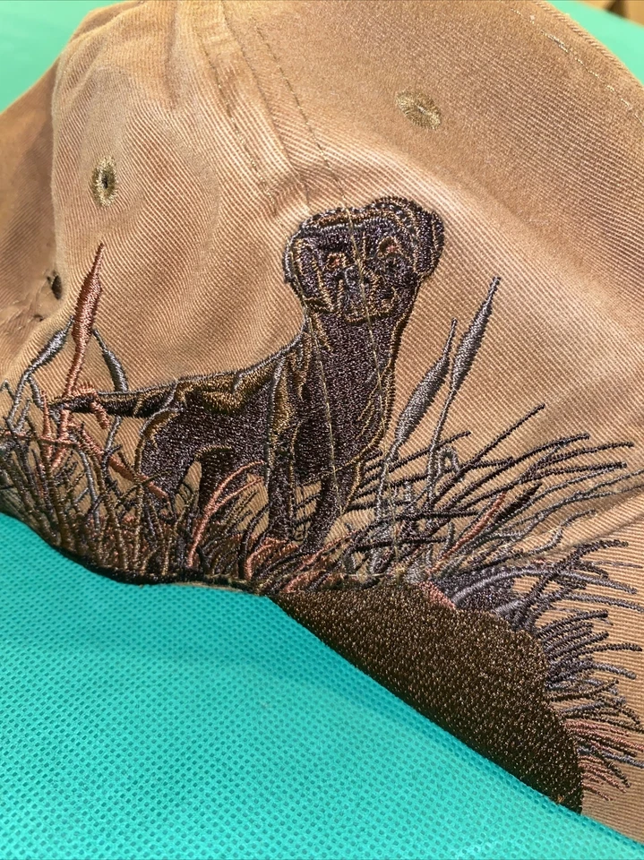 GORRA DE BÉISBOL TOYOTA TRUCK ALGODÓN TOSTADO BORDADA LABRADOR PERRO DE CAZA AJUSTABLE Foto 3 de 4