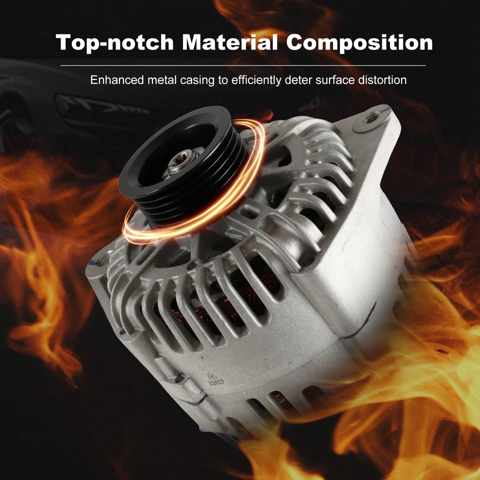 Alternador V6 3,5 L 11017 2650031 para Nissan Máxima 2004 2005 2006 2007 2008 Foto 2 de 4