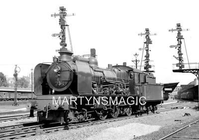 J-Digital Belgien Eisenbahnbild Belgische Staatsbahnen Baureihe 7 (glaube ich) 4-6-0