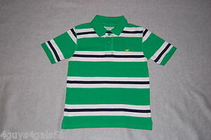 Boys Polo Shirt GREEN White NAVY Stripe XXL 18 WRANGLER JEAN CO. Short  Sleeve 745121851345 | eBay