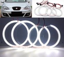 LED halo rings for SEAT Altea Leon Mk2 1P Xenon Headlight 05-15 angel eye DRL