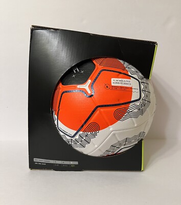 Nike Premier League Merlin Official Match Ball White/Black/Hyper