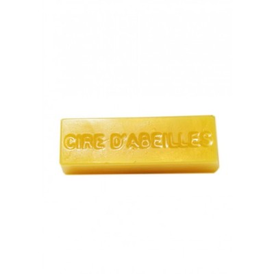 Bienenwachsform, 5 Hohlräume, 28g Riegel - 'Cire D'Abeilles' Schriftzug in Form, Seifenwachs
