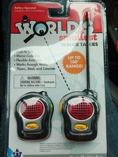 Worlds Smallest WALKIE TALKIES Miniature