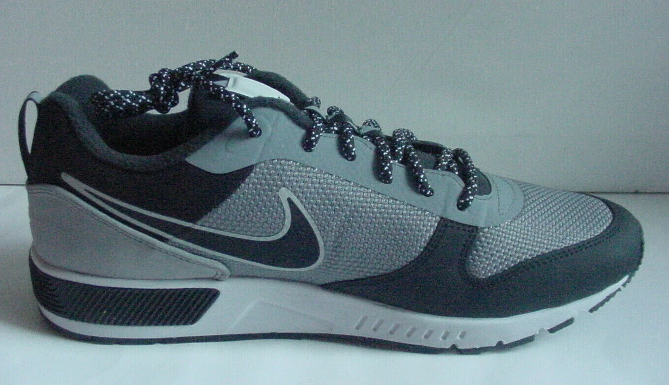 Nike Men's Shoe Black Gray Nightgazer Trail Sneaker 916775-001 Sz 9 -13 NIB