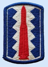 US ARMY 197TH INFANTRY BUCK AND CHANGE BRIGADE PATCH - USGI US GOVERNMENT ISSUE!