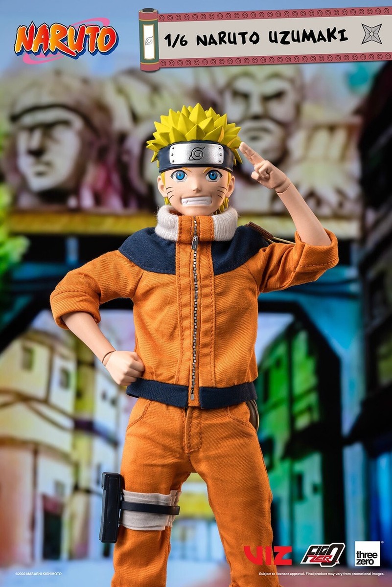 Threezero 1/6 Naruto Naruto Uzumaki Action Figures Toy