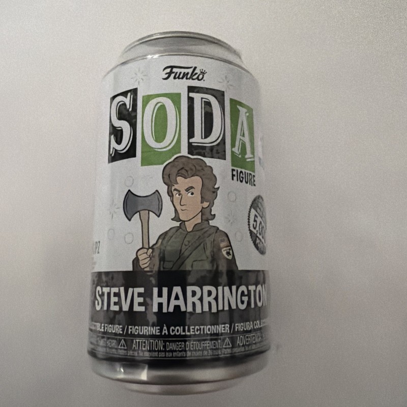 Funko Soda Steve Harrington Exclusive Stranger Things Sealed Chance for Chase