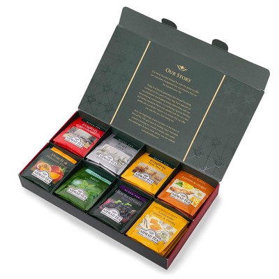 Ahmad Tea Black, Green, & Herbal Teas, Tea Master's Selection Red & Green Gif...