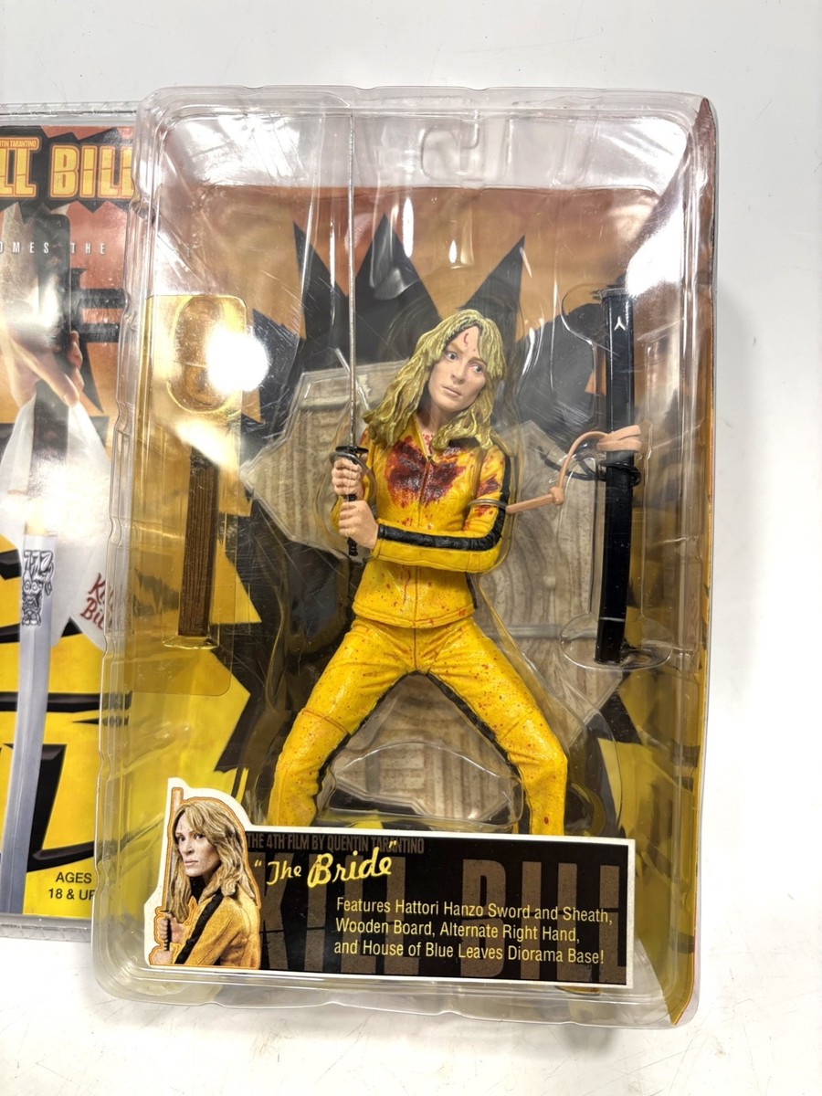 NIB NECA Kill Bill 7 Inches Action Figure The Bride Japan Warner